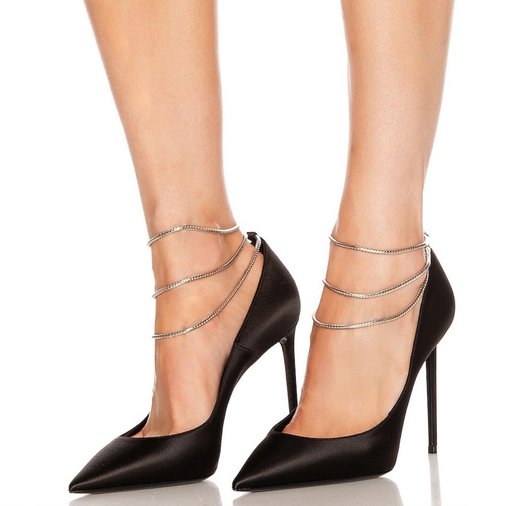 Saint Laurent Zoe 105 ankle chaine P
